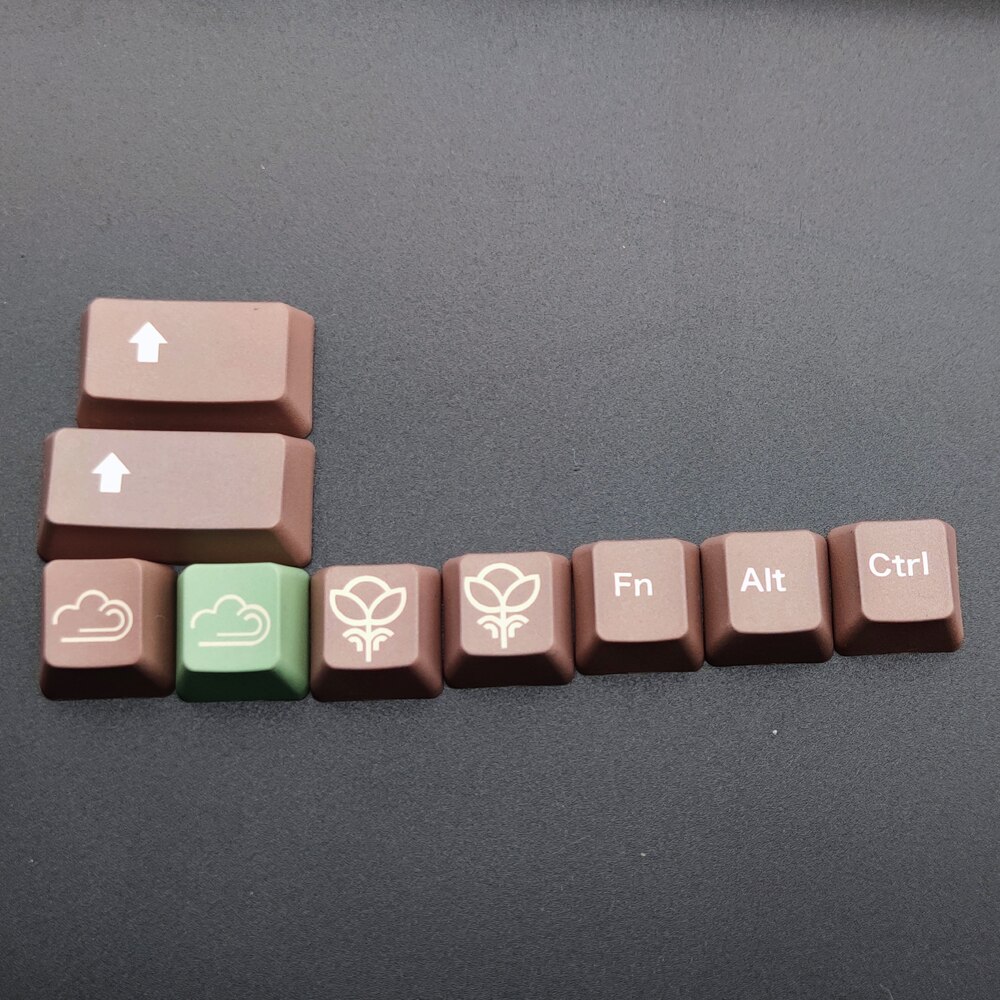 113 Keycaps OEM Profile PBT Dye-Sublimation Personalized Fish Bear for Mechanical Keyboard