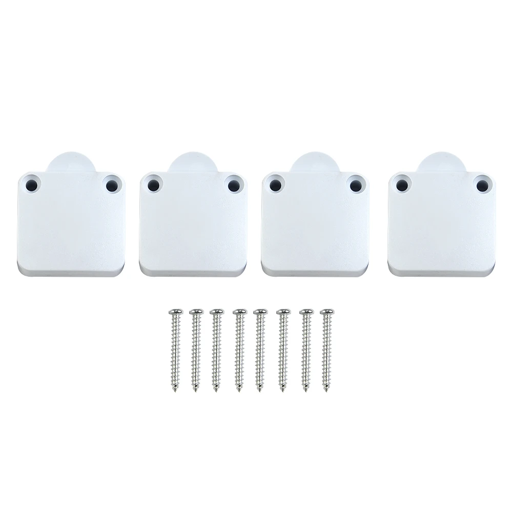 4*Self-resetting Resetting Door Switch Wardrobe Light Switch Cupboard Doors Sliding Doors Cabinet Control Switches