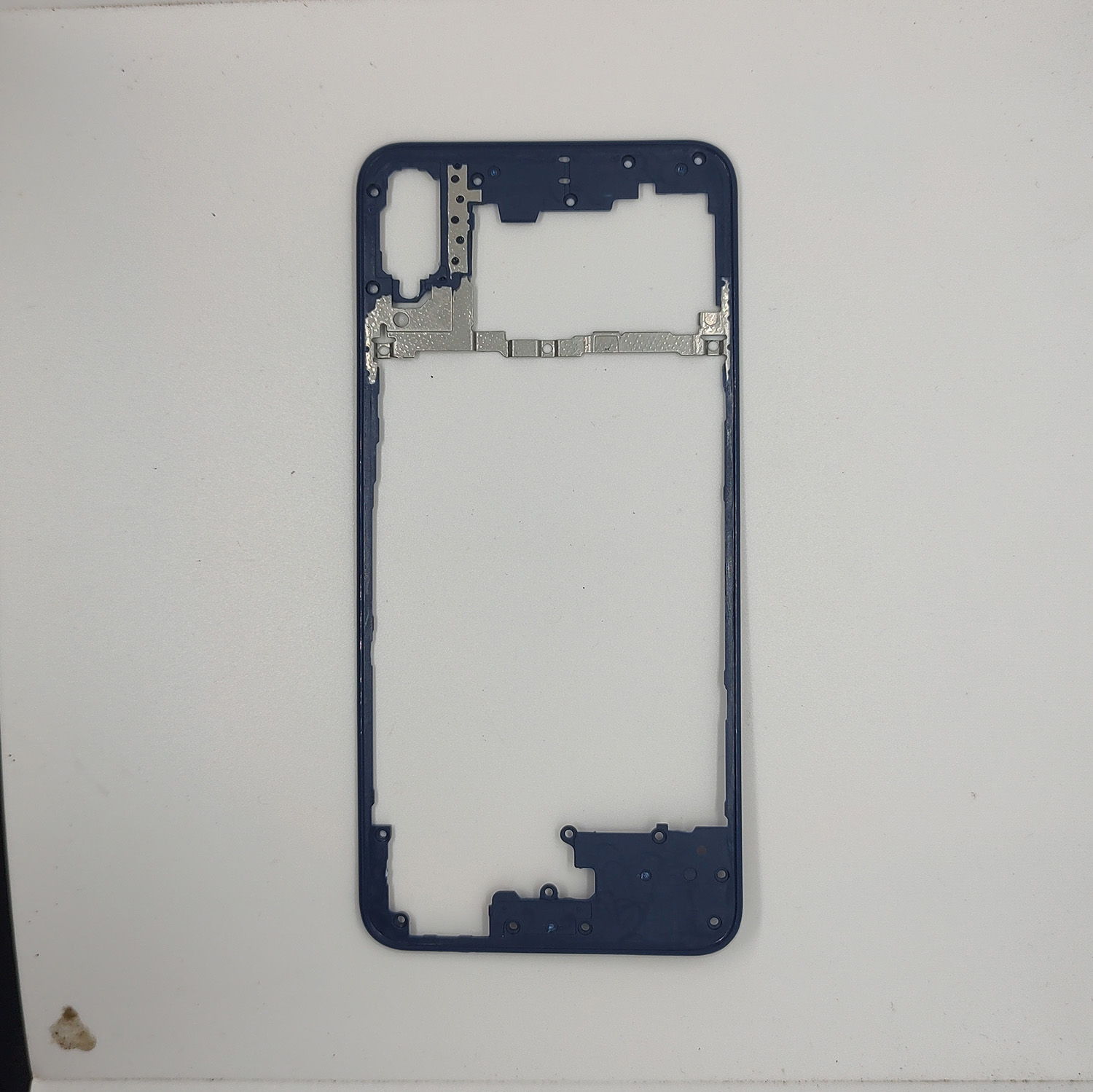 Carcaça dianteira para huawei honor 8x lcd interna moldura suporte carcaça substituição reparo partes: blue