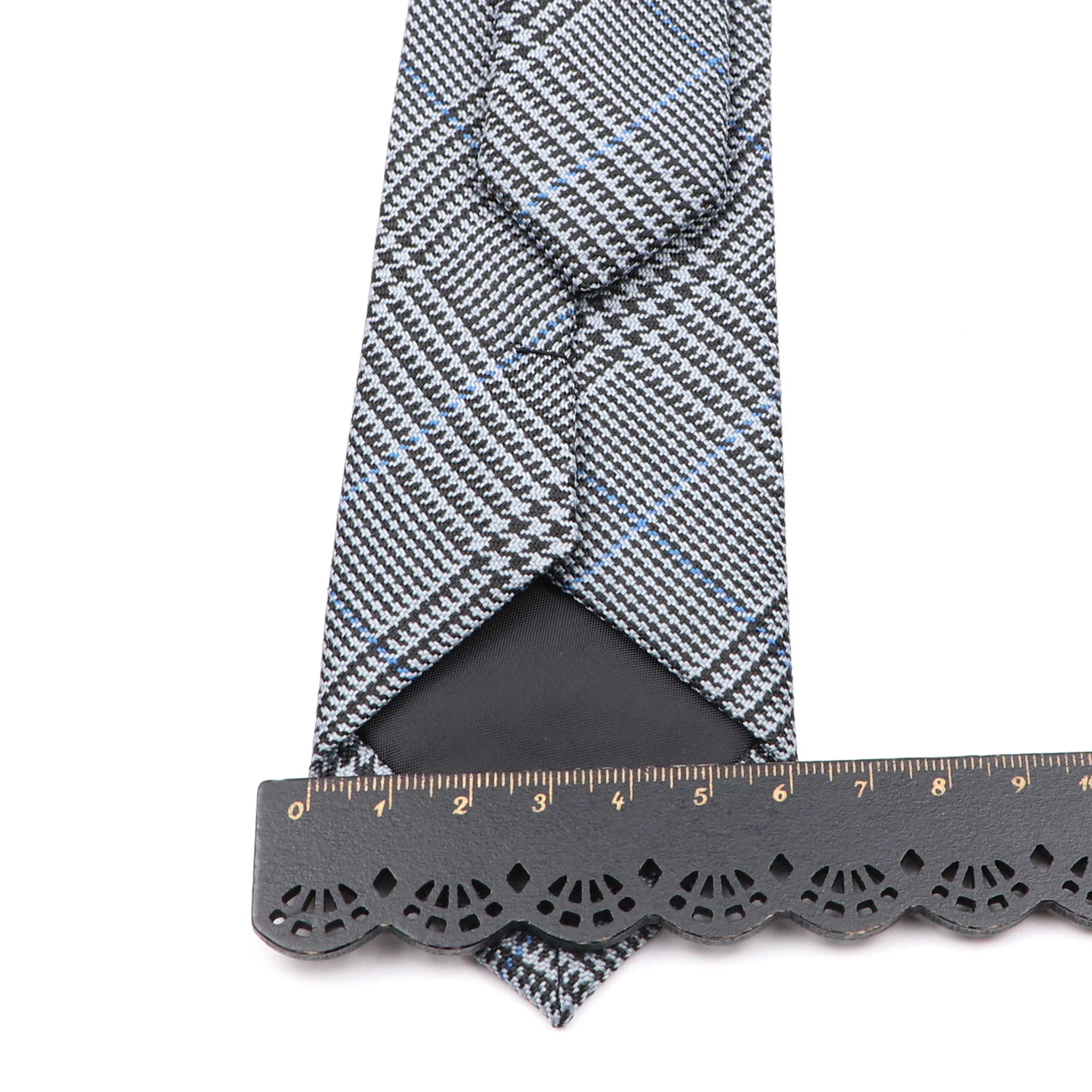 Corbatas clásicas de algodón para hombre, corbatas ajustadas hechas a mano de 6CM con cuello, a rayas, a cuadros, para negocios, bodas y fiestas,