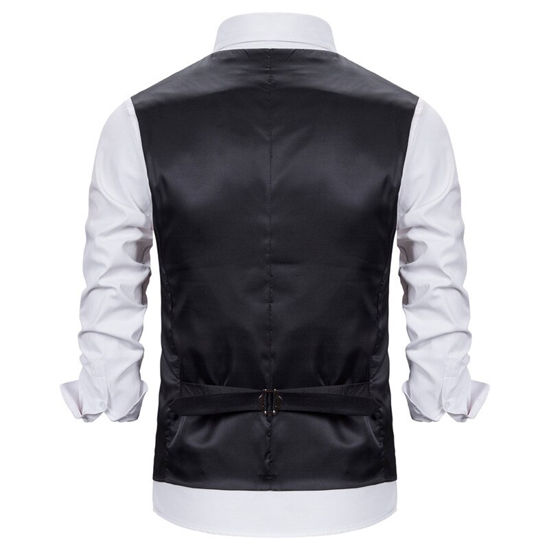 Steampunk Men Suit Waistcoat Luxury Brand Palace Style Floral Print Night Club Prom Slim Wedding Vest