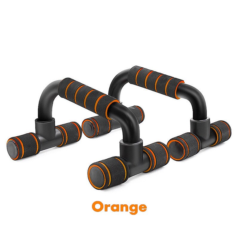 Push Up GYM Fitness Equipment Workout Exercise At Home Sport Bodybuilding Exercise Bars Push-Ups Stands: Orange