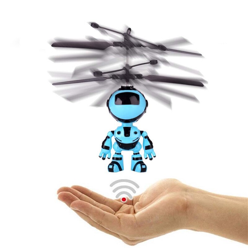 toy robot for children Mini RC Infraed Induction The Robot Flashing Light Toys For Kid toy robot for children #4D11