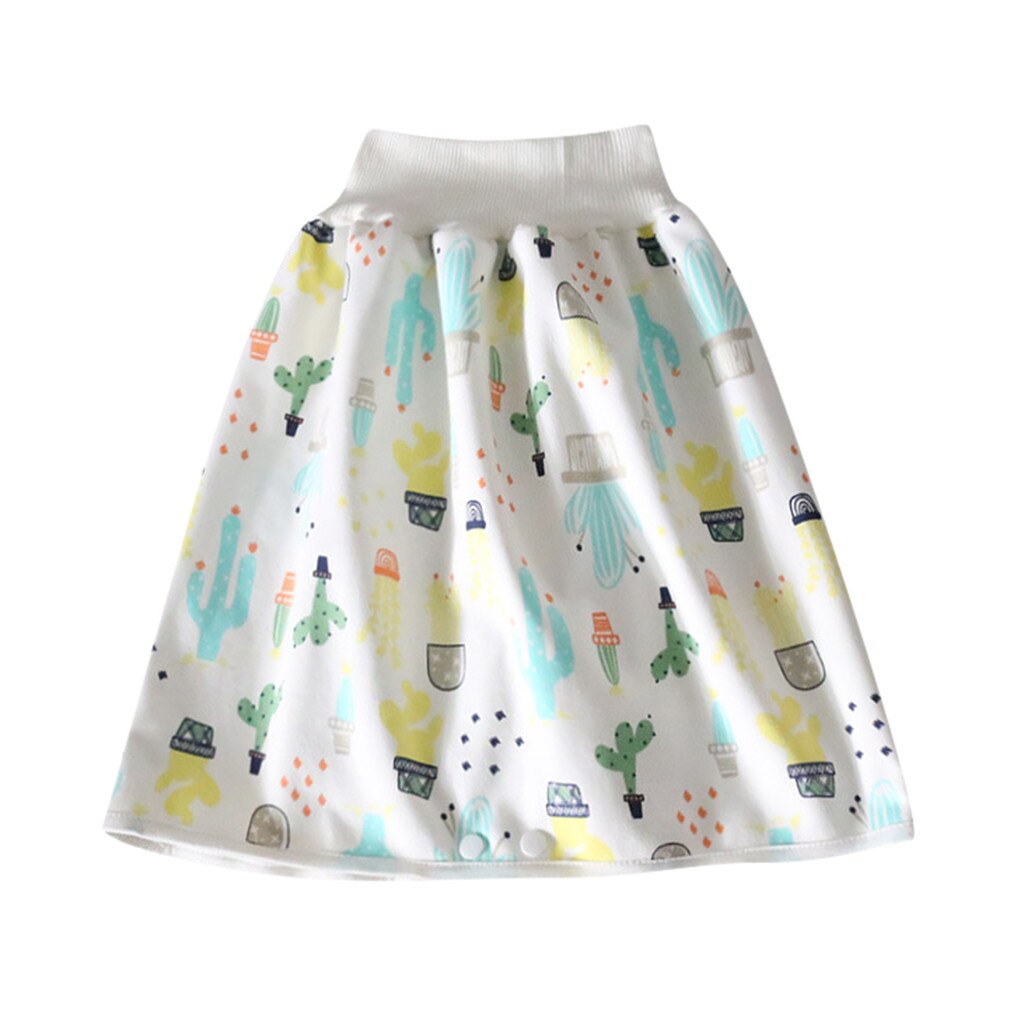 Baby Waterdichte Katoenen Trainingsbroek Doek Kleurrijke Animal Dinosaurus Print Luier Rok Slapen Bed Pad Matras D0