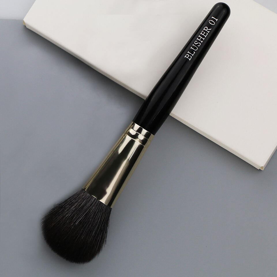 BEILI maquillaje pinceles colorete definidor punteado contorno base 1 pieza suave fibra de lana de pelo de cabra