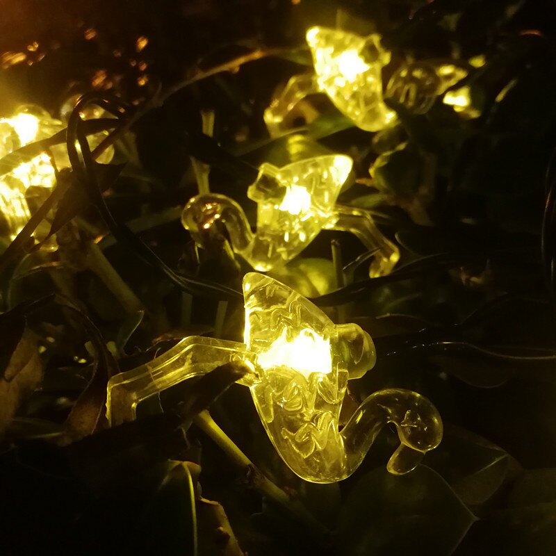 Solar Power Lamp Led Tuin Flamingo Lichten String Twinkle Outdoor Waterdichte Garland Bruiloft Christmas Light Party Decoratie