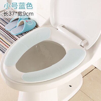 1 pc Pasta Wc Mat Universele Waterdichte Toilet Seat Cover: S Blue