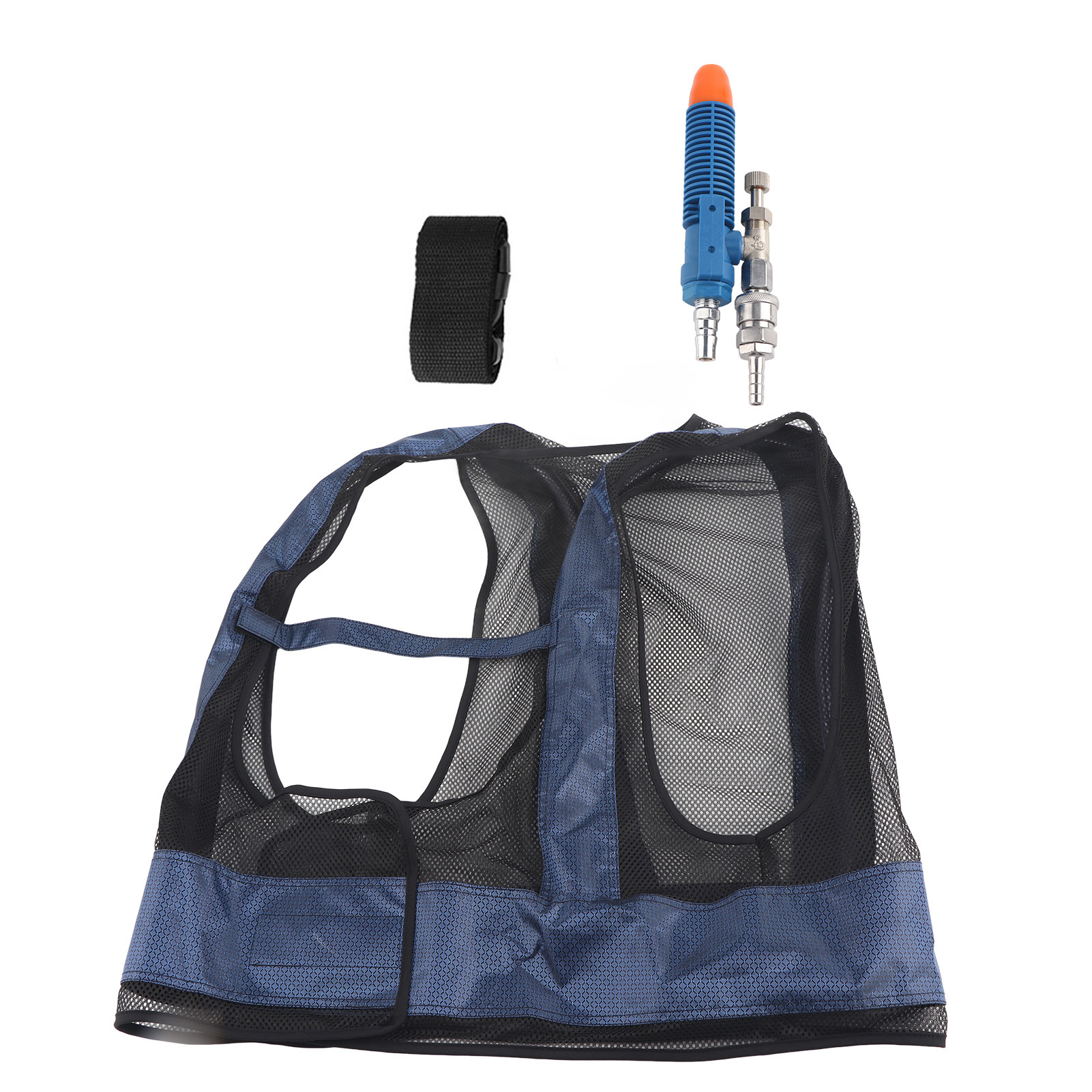 Koelvest Lassen Stalen Luchtgecomprimeerde Koelvest Vrij Verstelbare Eddy Buis Airconditioner Gilet: Default Title