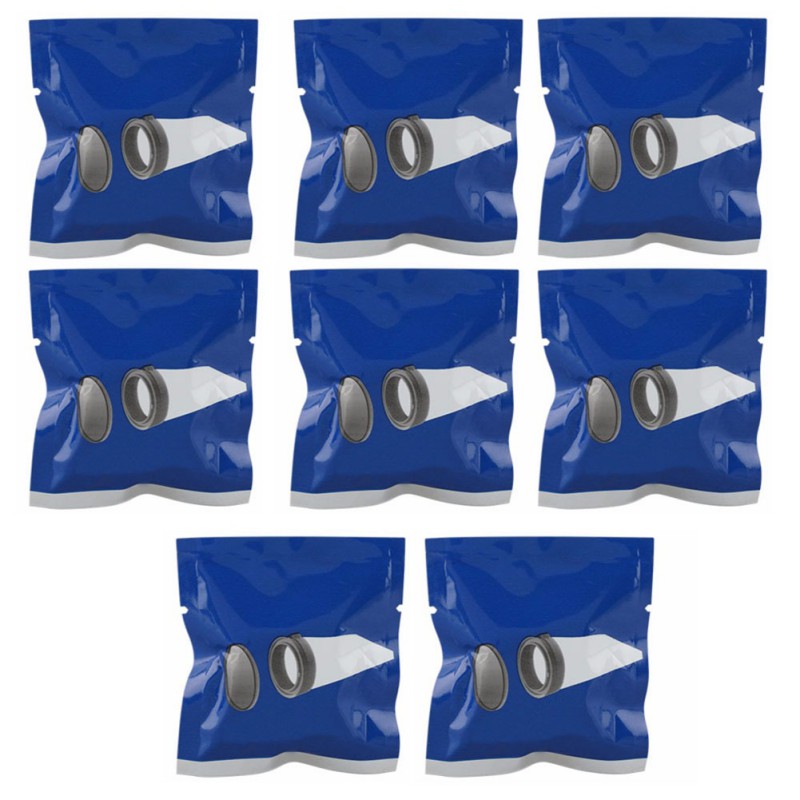 8 stk fange filter snap på låg fælder hovedlus elektriske lusekamfilter meshpose til kam kæledyrstilbehør sæt os lager