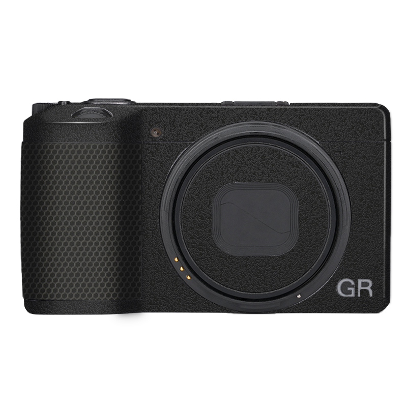 Autocollant en vinyle pour appareil photo GR3, couverture pour RICOH GRIII / Richo GR IIIX, Premium: Frosted Black