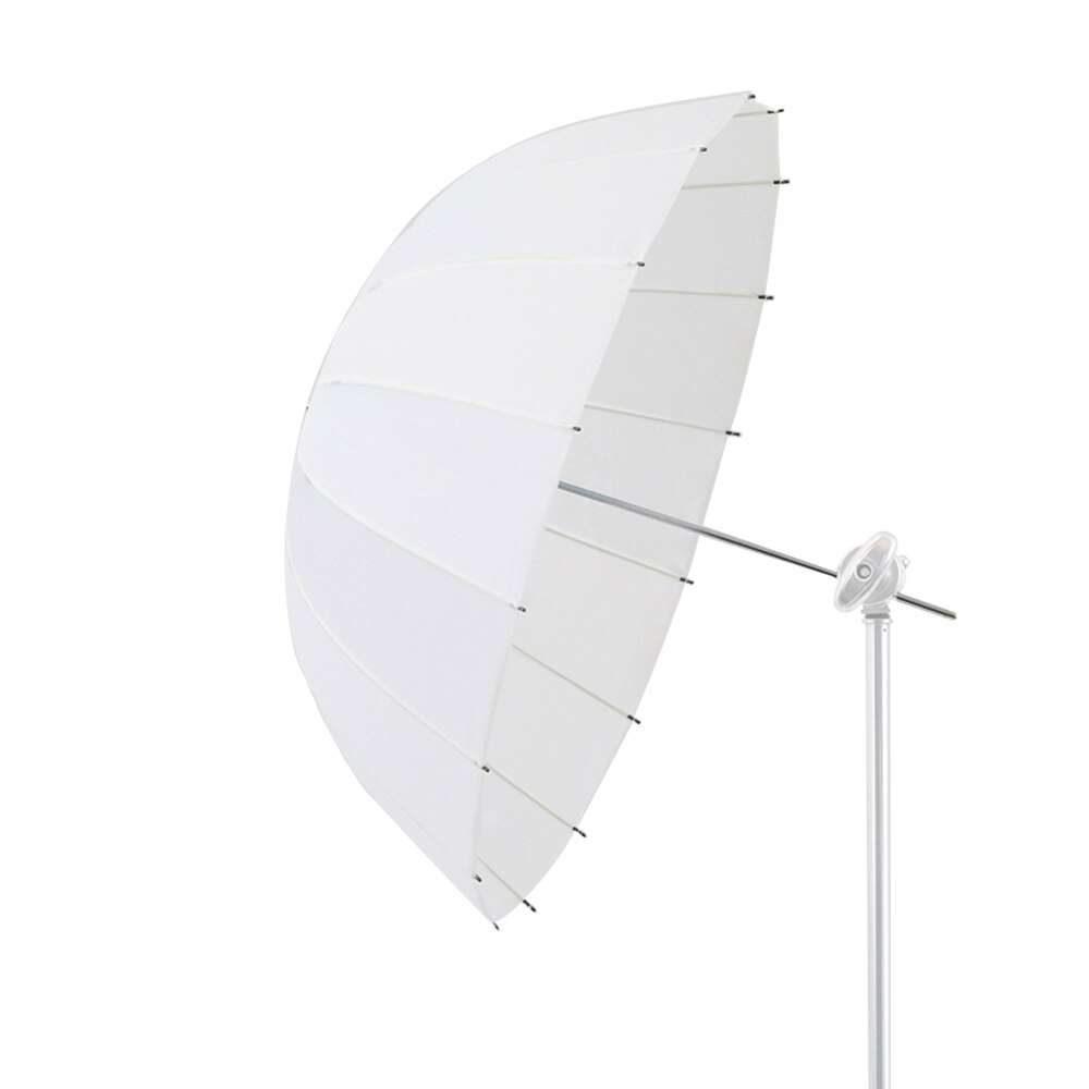 Godox UB-85D 85cm White Parabolic Reflective Transparent Soft Umbrella Studio Light Umbrella with Black Silver Diffuser Cover: Kit 2