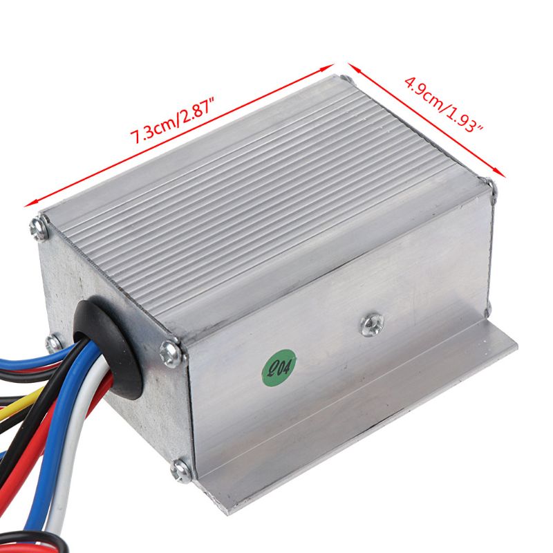 24V 250W Electric Bike Motor Brushed Controller Box for Electric Bicycle Electric Bike Scooter E-bike Motor Accessory