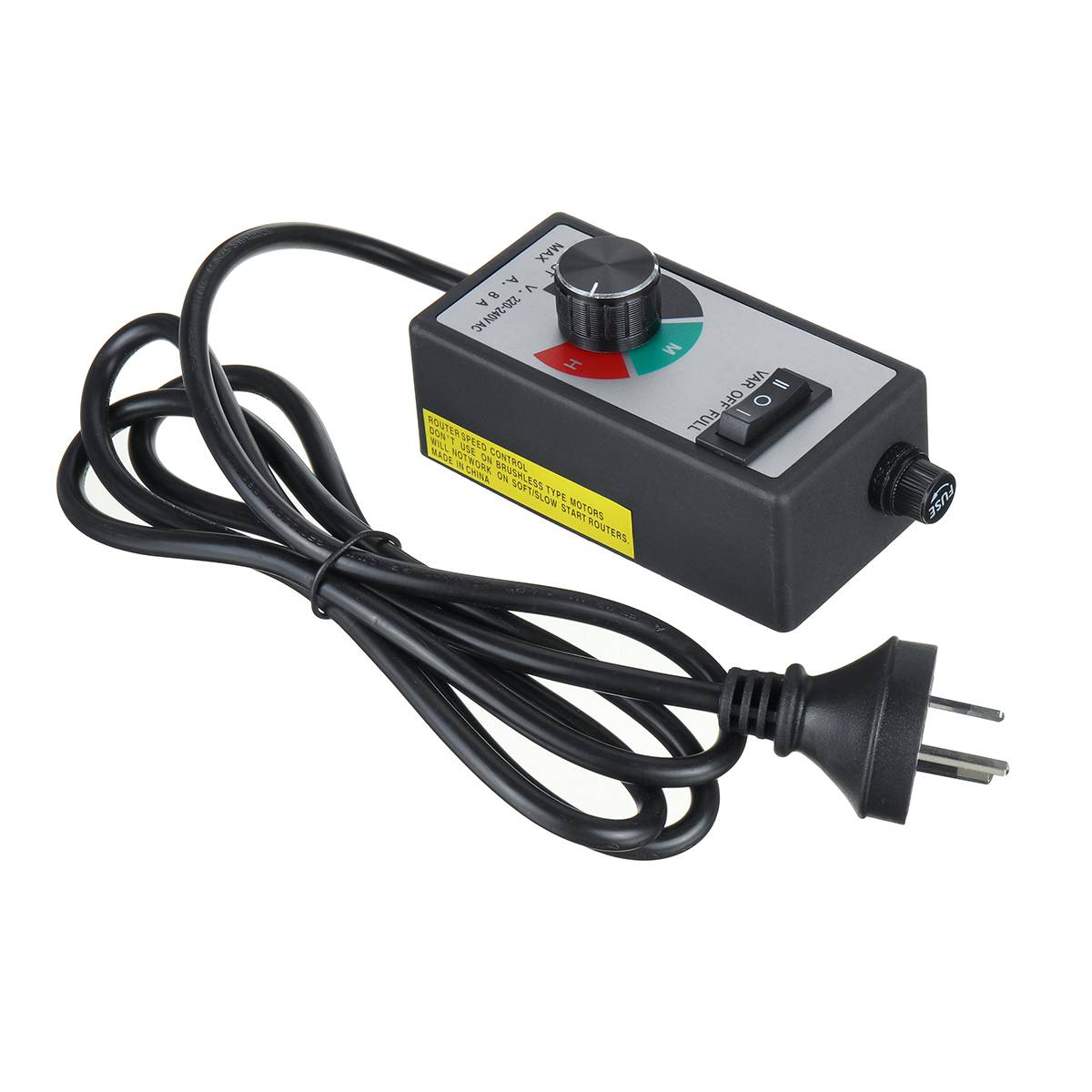 220V-240V 1800W Variable Speed Controller For Fan Router Speed Control 3 Settings Electrical Equipment