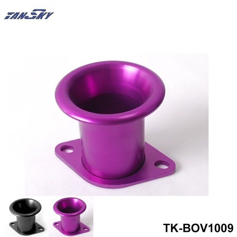 Lila svart aluminium turbo fläns turbo inlopp-bov botton tk-bov 1009: Lila