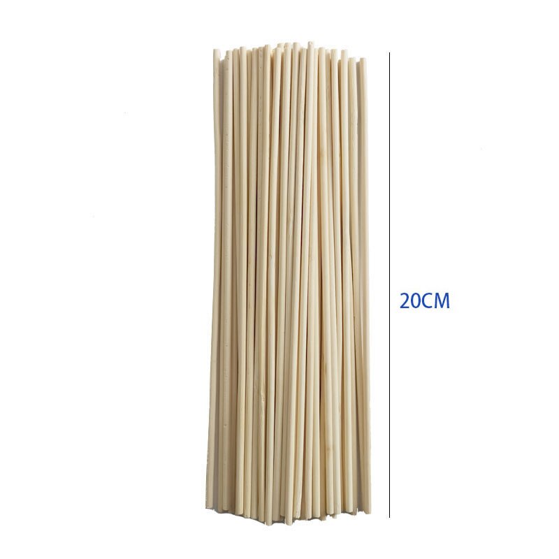50 Stuks Bamboestokken Tuin Plant Ondersteuning Bloem Stick Cane Tuinieren Tool Bloem Ondersteuning Stick Cane