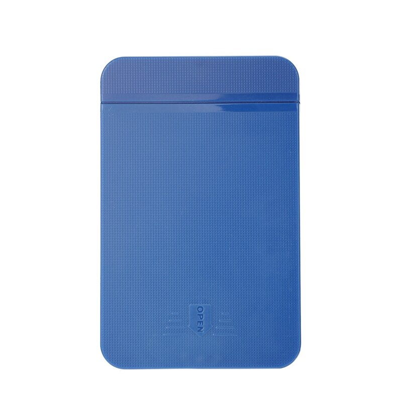 2.5 Polegada usb3.0 sata 3.0 hdd disco rígido caixa de disco rígido externo hdd caso ferramenta 6gbps suporte 3tb uasp protocolo-azul: Default Title