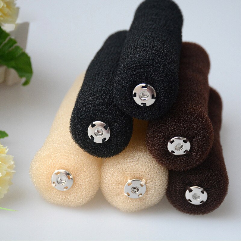 Hår bulle maker magisk skum svamp form ring frisyr twist accessoarer hår styling verktyg för tjejer kvinnor dam praktiska