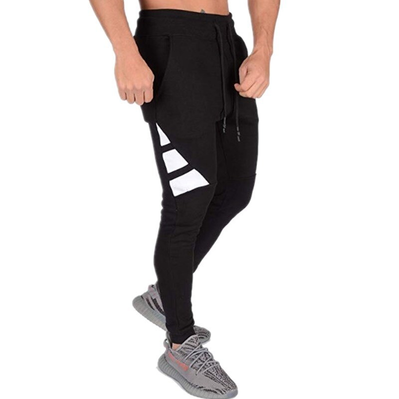 Herfst Outdoor Mannen Trimbaan Broek Running Broek Sport Kleding Gym Fitness Broek Drie Kleuren Optionele