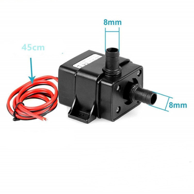 240L/H DC 12V 3M Mini Brushless Water Pumps Motor Submersible Water Pump