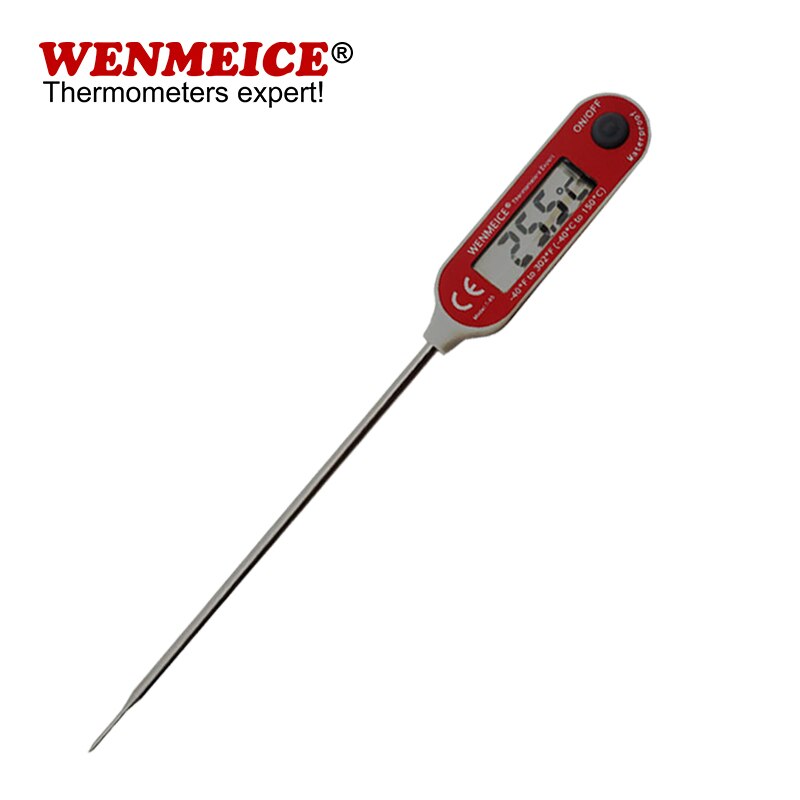 Termómetro químico de suelo Industrial para laboratorio, calibración automática IP68, termómetro para alimentos congelados, temperatura del agua y leche: Default Title