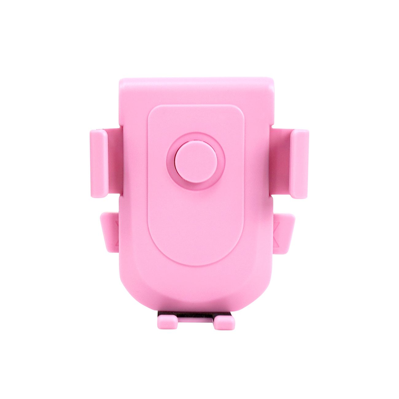 1 PC kinderwagen telefoonhouder, winkelwagen telefoonhouder - geschikt voor stuur - bediening met één hand om aan/uit-telefoon aan te trekken - 360 De: Roze