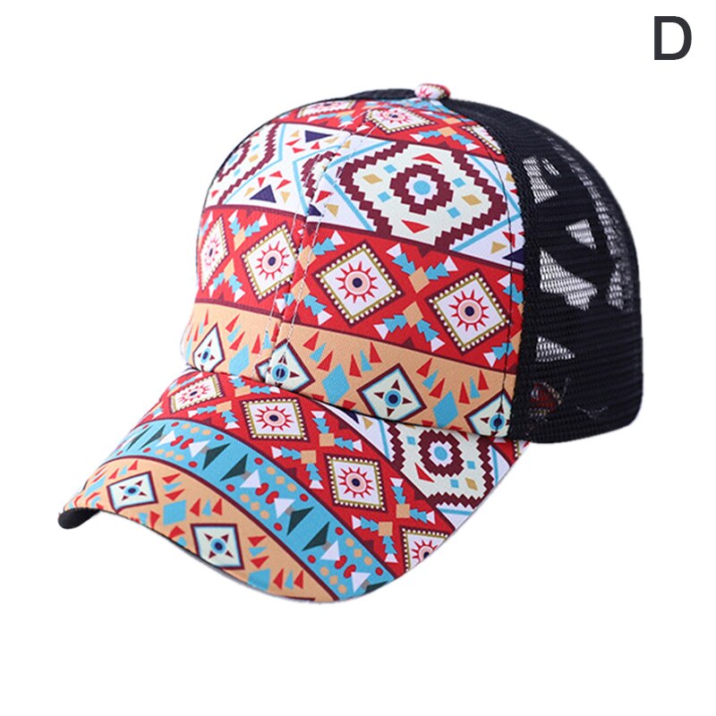 Gedruckt Atmungsaktive Sonnenschutz Baseball Kappe Atmungsaktive Mesh-Cap Sommer UK Baseball Mütze rennen hut running cap: D