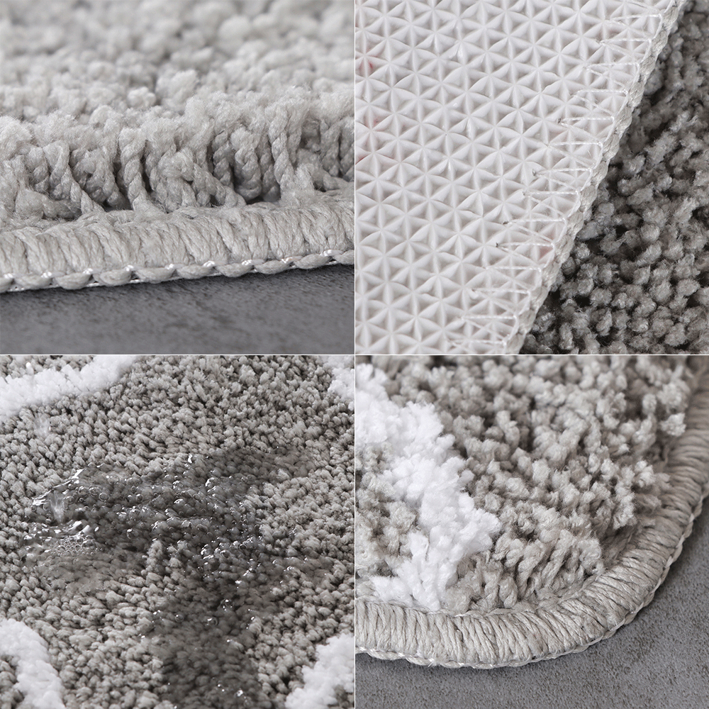 Moderne Geometrische 45X120Cm Badmat Water Absorberen Anti Slip Badkamer Tapijt Tapijt Zachte Warme Vloer Mat Voor bad Slaapkamer 8 Kleuren