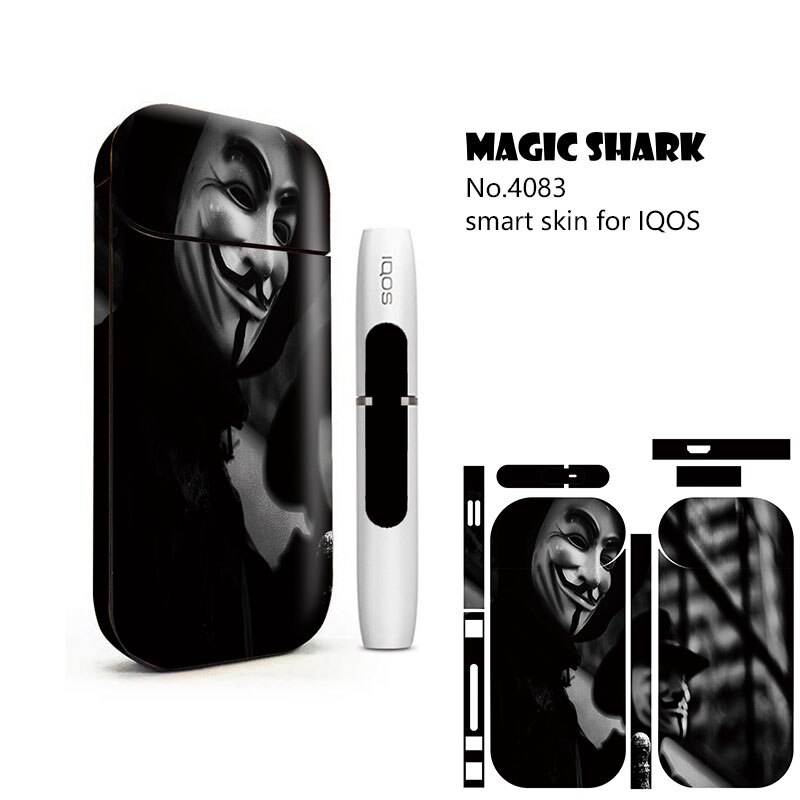 Magic Shark Anime Blood For IQOS 2.4 Plus Skin Cover Case Sticker IQOS 2.4p Sticker For IQOS Sticker: 4083