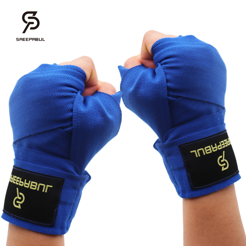 Bandages de boxe en coton, 3M/5M XR, gants d'entraînement, sangle de sport, muay-thaï MMA,
