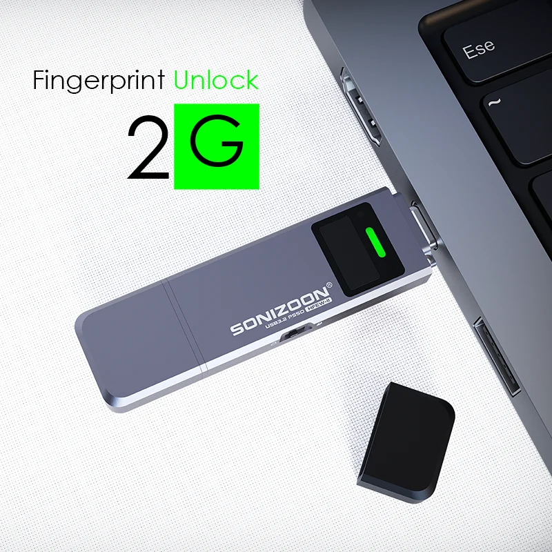 《Brazil》2G Fingerprint Encryption Solid State USB Flash Drive1TB/512GB/256GB Protection Data Privacy Usb флешка Pendrive