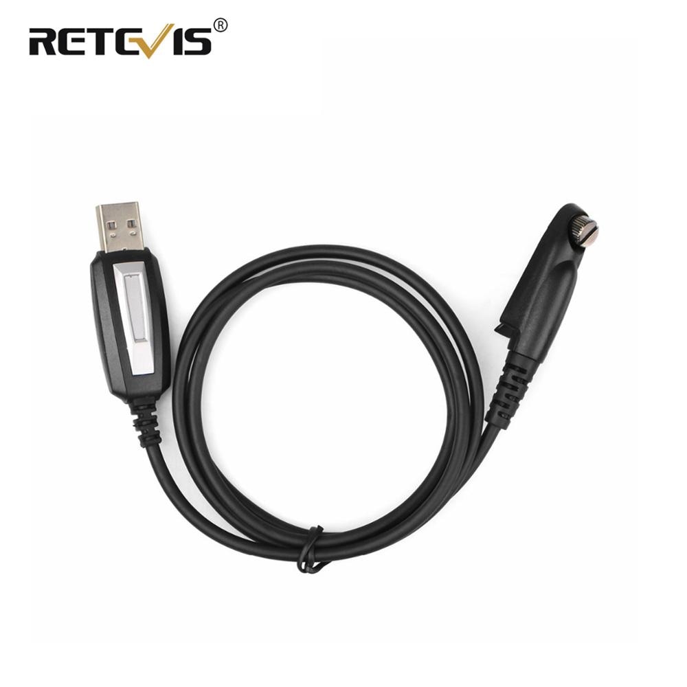 Retevis Walkie Talkie programación Cable para Retevis RT87 RT83 RT647 RT47 para TYT MD-398 apoyo Windows XP/7/8/10 sistema J9137P