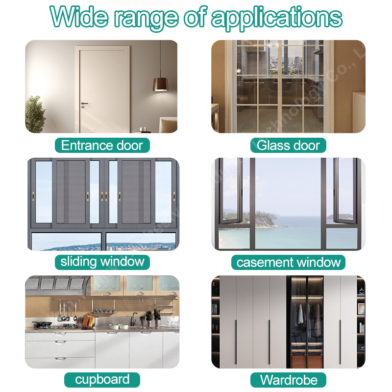 Doors Windows Seal Strip,Self Adhesive Foam Window Seal Strip for Doors and Windows Soundproofing Weatherstrip Gap Blocker