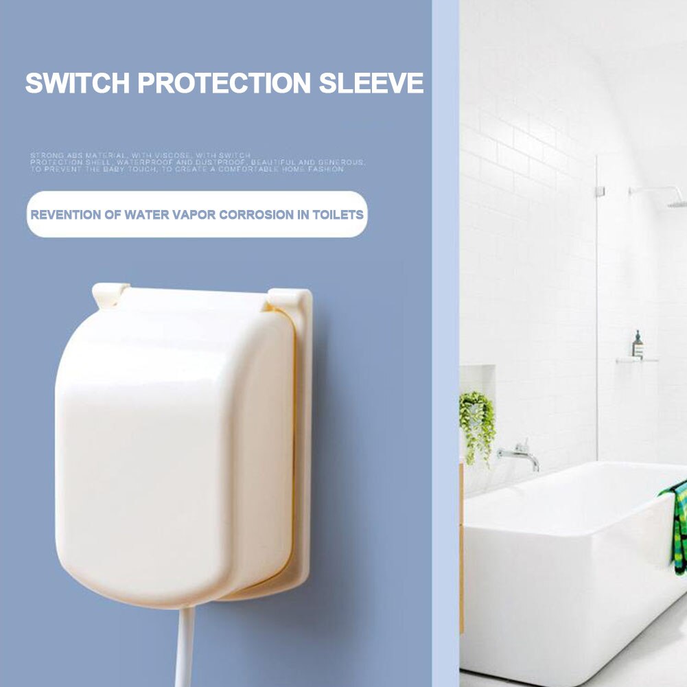 Protector Enkele Plug Kid Anti-Elektrische Schok Effen Baby Kinderen Elektrische Apparatuur Lichtgewicht Veiligheid Draagbare Switch Cover