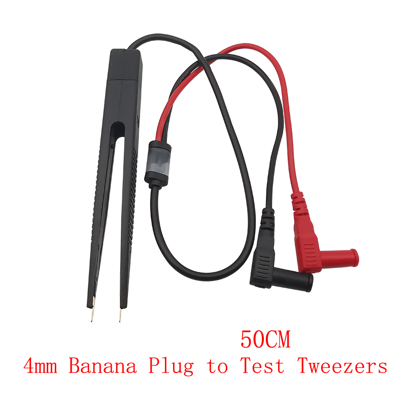 1 Stuks Universele Multimeter Meetsnoeren 4 Mm Banaanstekker Naar Alligator Clips/4 Mm Banaanstekker/Test haak/Sonde Naald-Tip Draad Kabel: Roze