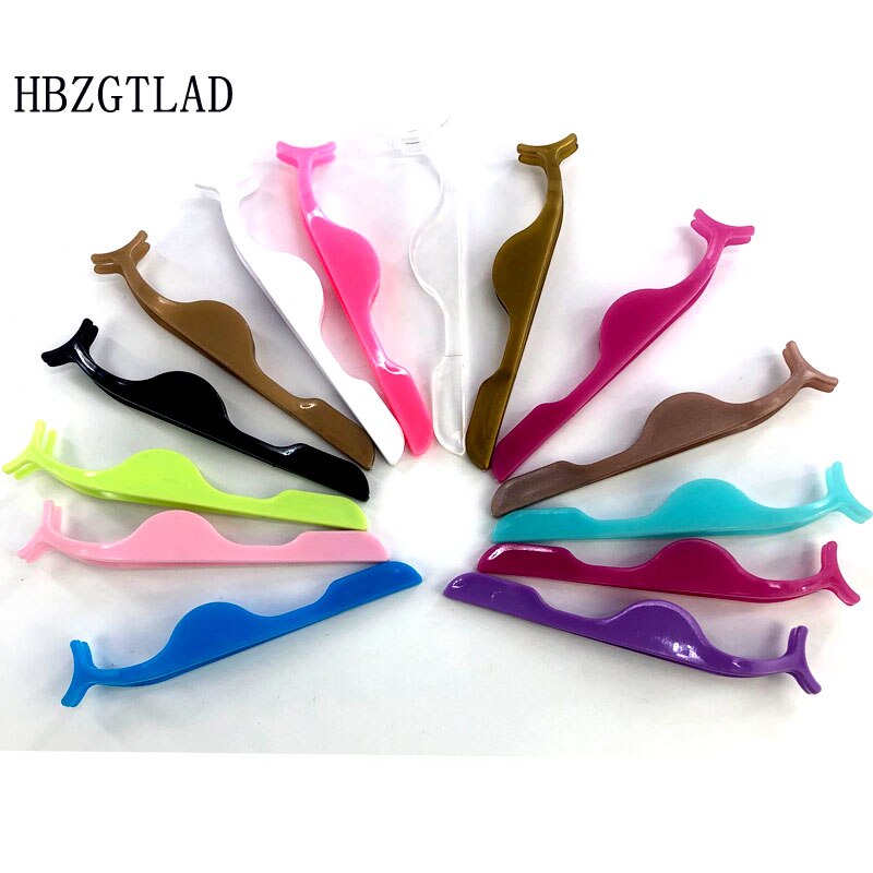 30 PCS False Eyelash Tweezers False Eyelashes Applicator Eyelash Extension Curler Nipper Auxiliary Clamp Makeup Forceps Tools