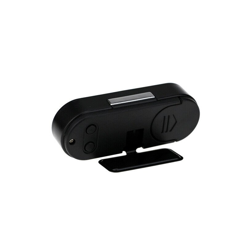 2 In 1 Portable Car Digital LCD Clock/Temperature Display Electronic Clock Thermometer Car Digital Time Clock Interior Parts