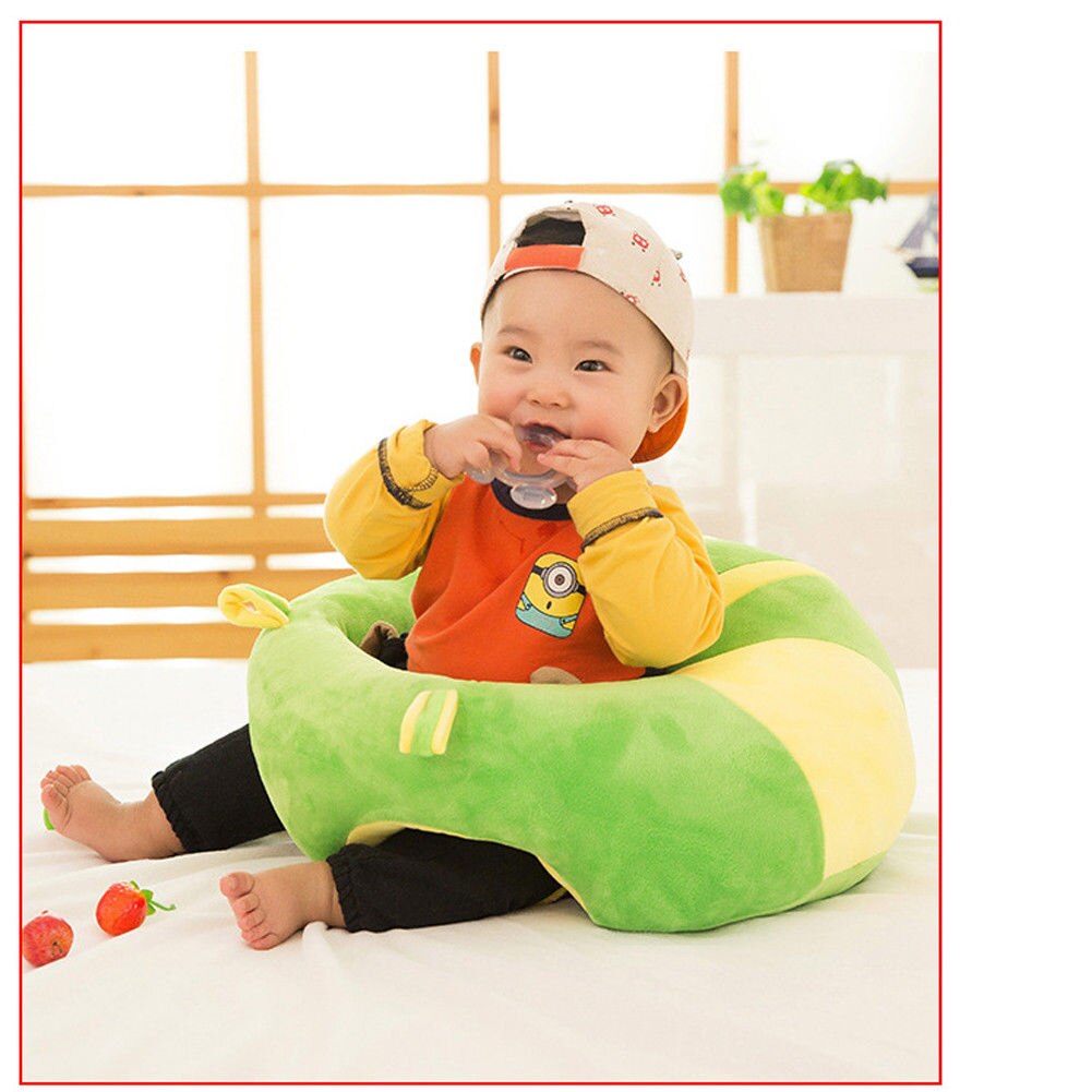 bébé enfant en bas âge enfants bébé soutien siège assis doux chaise coussin canapé en peluche oreiller jouet haricot sac Animal canapé siège