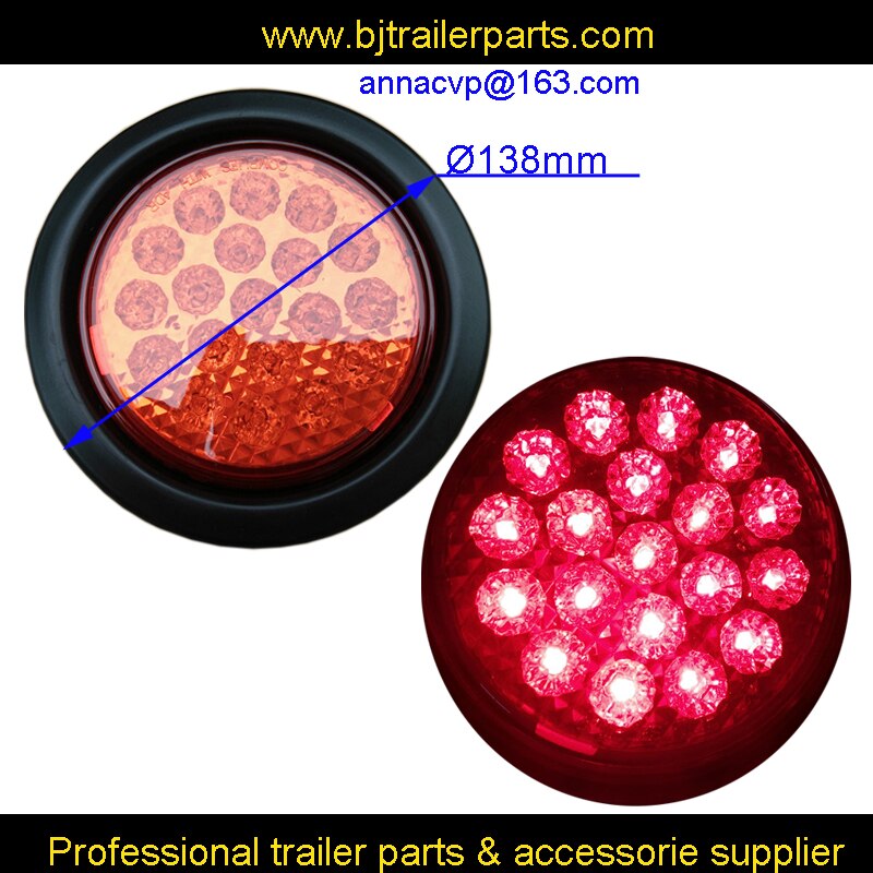 ! Led Trailer Achterlicht Stop Tail Red Light Lamp Trailer Onderdelen Trailer Lamp Trailer Onderdelen