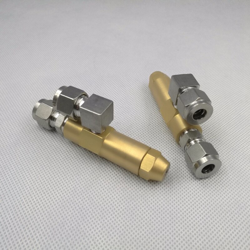 Afval Oliebrander Nozzle, Sifon Air Atomiserend Nozzle, Olie Jet, Lucht Verstuiver Sproeikop