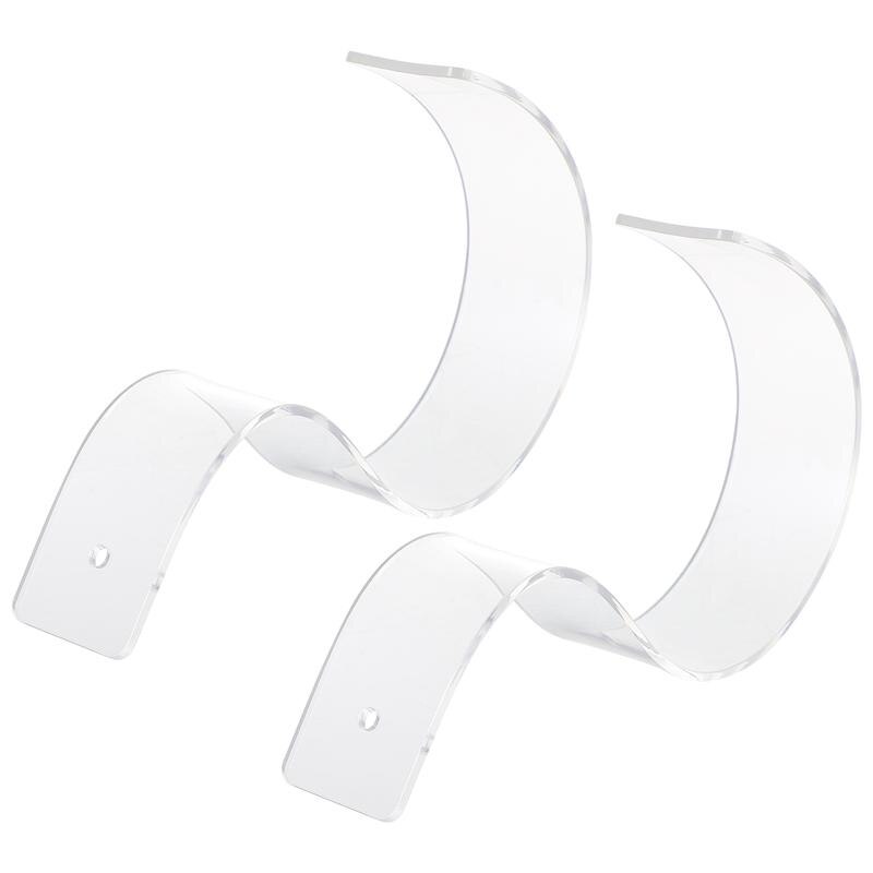 2 stücke transparent Acryl Gürtel Anzeige Ständer Klar Gürtel Gestell Halfter für Einkaufen Einkaufen