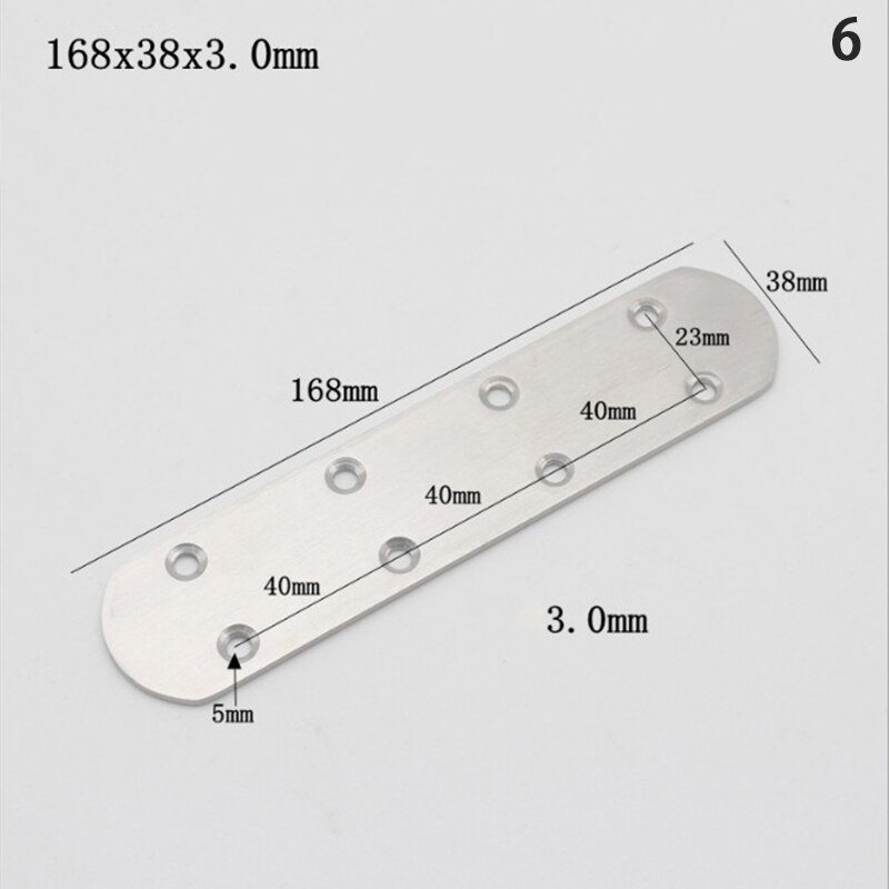 1/2/10pcs Stainless Steel Connector of Straight Iron Sheet Angle Cabinet Corner Code
