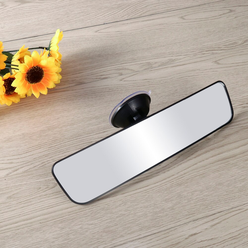 Panoramic Rear view Mirror Universal Wide Angle Rear View Mirror with Suction Installation