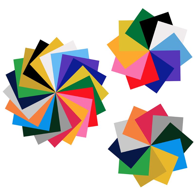 10/20Pcs Heat Transfer Vinyl Iron On Adhesive Film Sheets for DIY Clothes Shirts 23GE