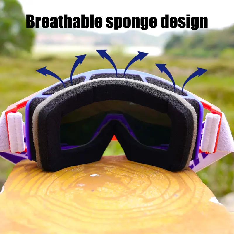 MTB Moto-Cross Brille Motorrad Brille aus-Straße Sonnenbrille Für Mann MX ATV Maske Winddicht Schutz Radfahren Rennen Brille