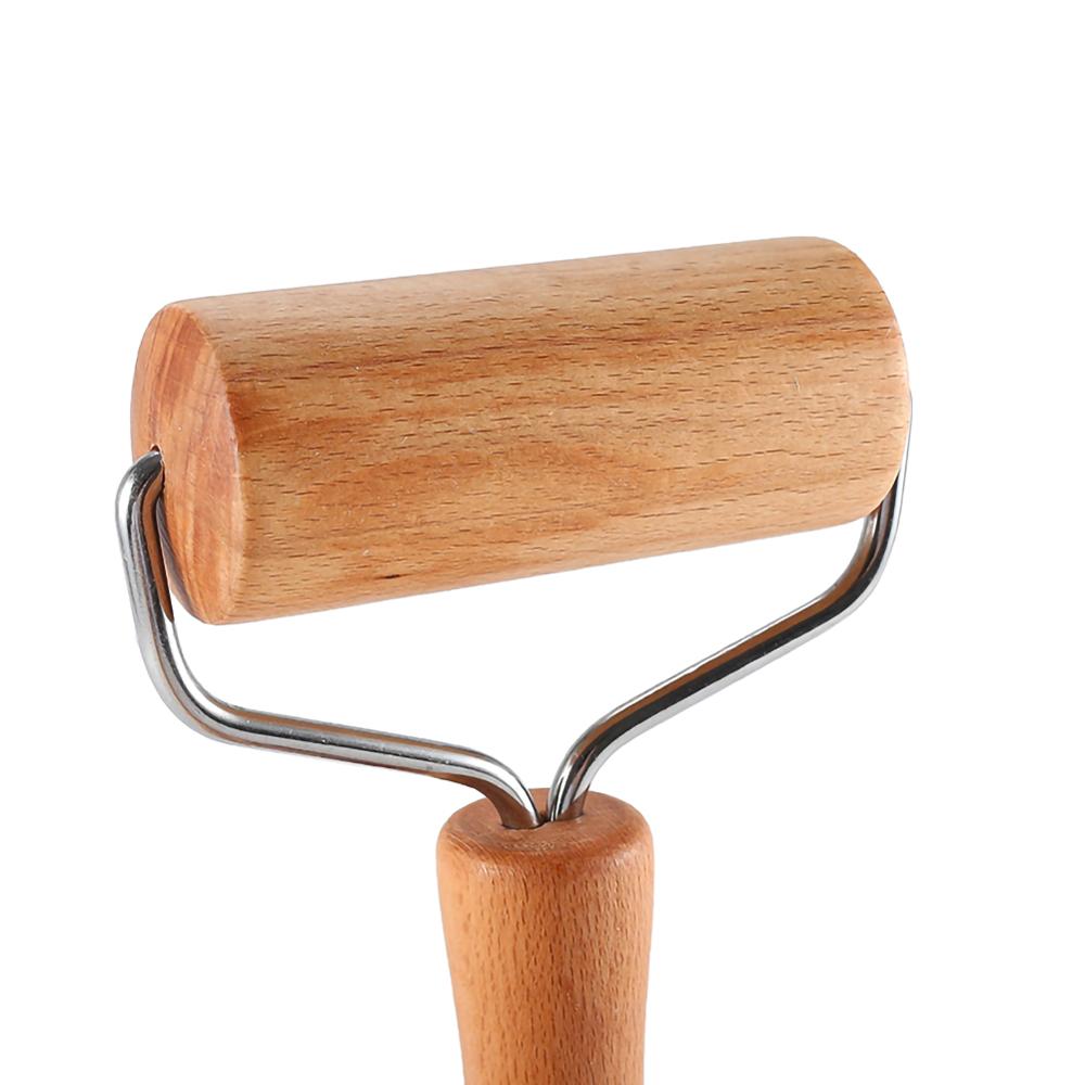 Wooden Rolling Pin, Hand Dough Roller for Pastry, Fondant, Cookie Dough, Chapati, Pasta, Bakery, Pizza. Kitchen tool