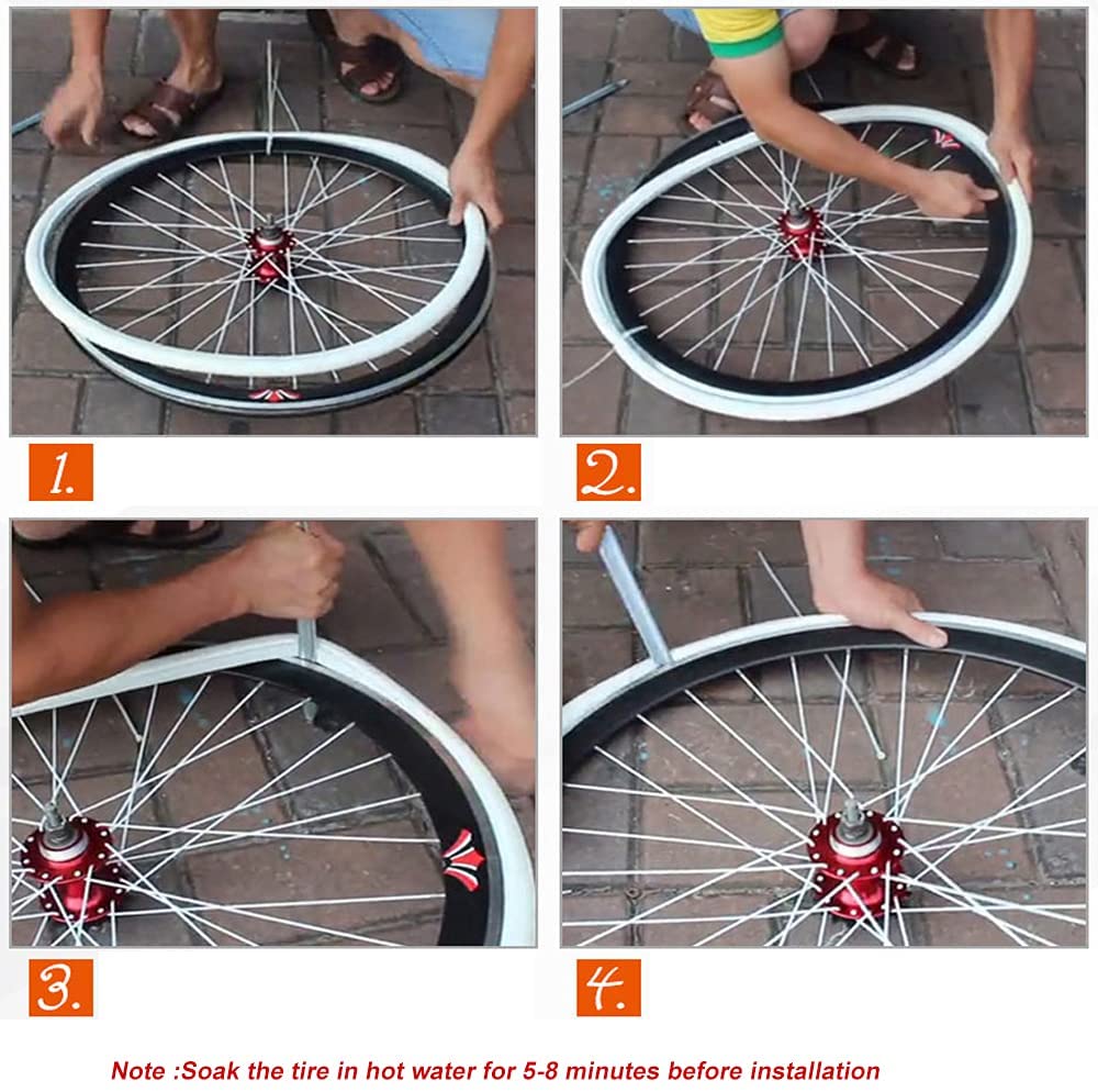 26*1.95 wioślarz jednolity komplet odporny na bezpowietrzne opony anty zasztyletować jazda konna MTB Droga opona rowerowa 26 Cal nie nadmuchiwane opony