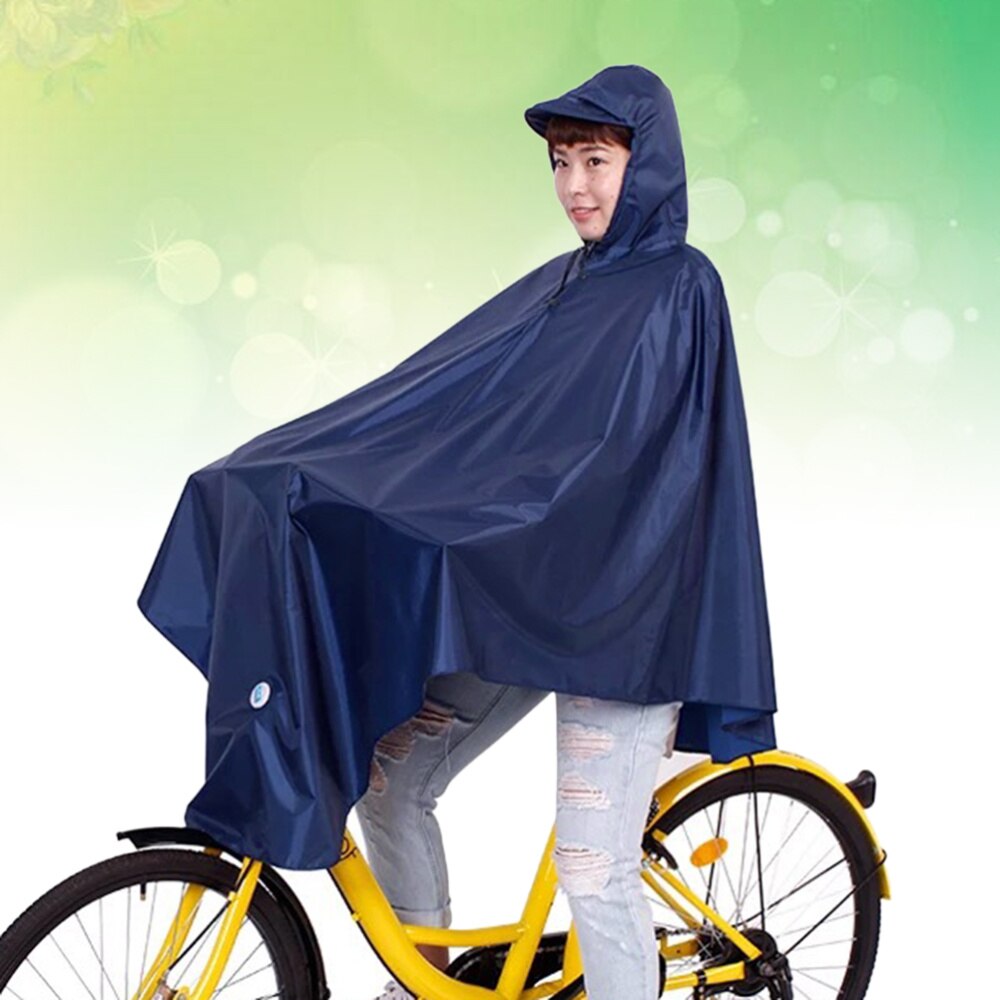 1 Pc Fahrrad Regenmantel Wasserdichte Universal Winddicht Regen Mantel für Frauen Männer Erwachsene