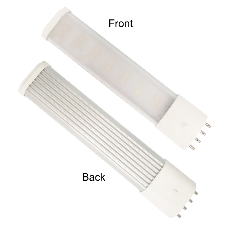 1pc 2 g 7 2 gx 7 led-lampa pls-lampa skrivbord hotellkontor cfl pl-lampa 5w 7w smd 2835 varmvit/kallvit cfl-lampa lampersättning