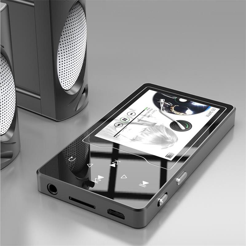 MP4 Player Bluetooth 4,2 mit Lautsprecher 16GB 2,4 Zoll HD Big Farbe Bildschirm HIFI Verlustfreie Sound Musik-Player, unterstützung SD bis zu 128GB