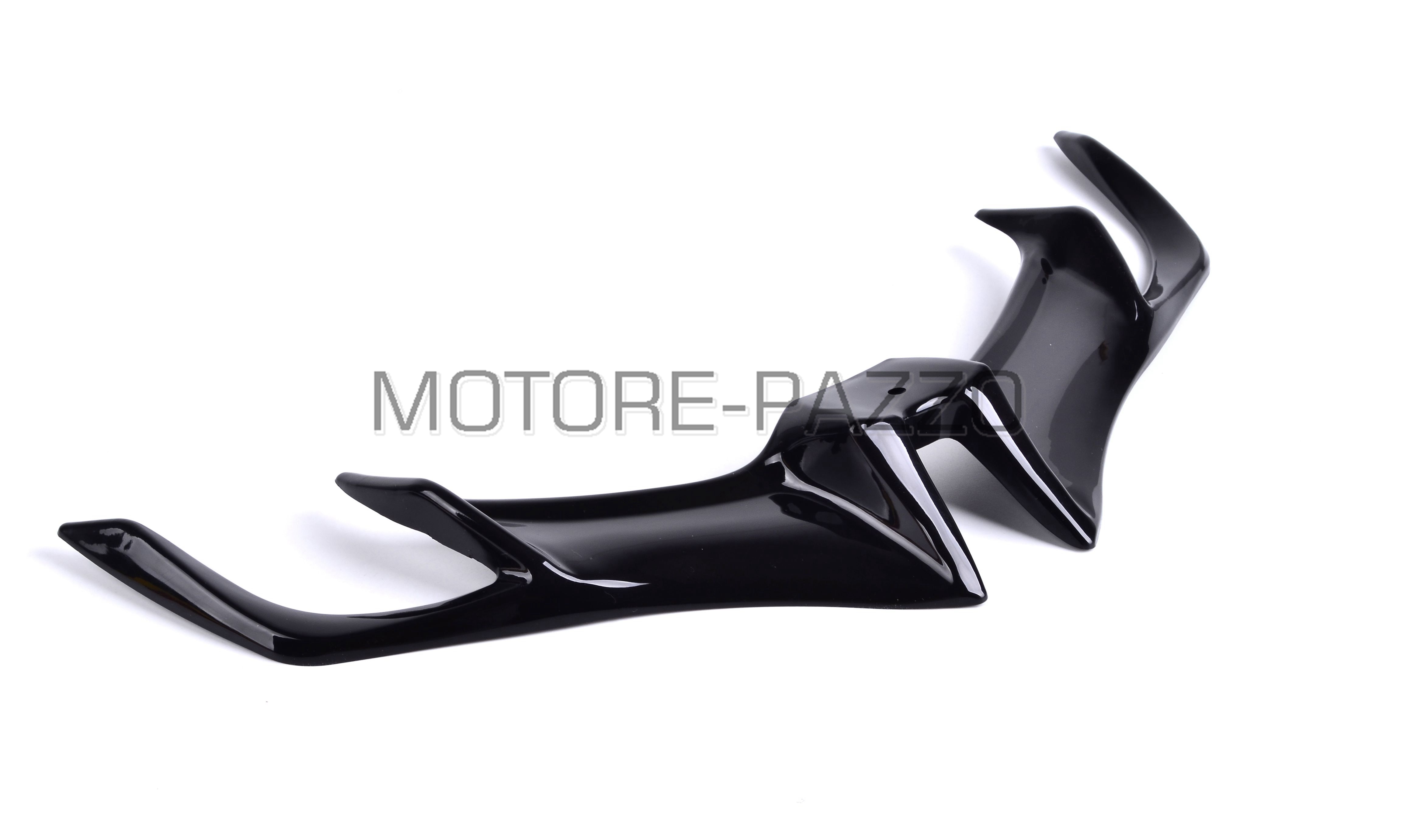 Front aerodynamisk winglet abs plast spoiler motorcykel fairing tilbehør til yzf  r15 v3
